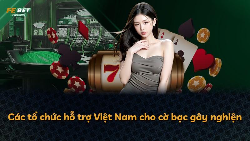 Các tổ chức hỗ trợ Việt Nam cho cờ bạc gây nghiện
