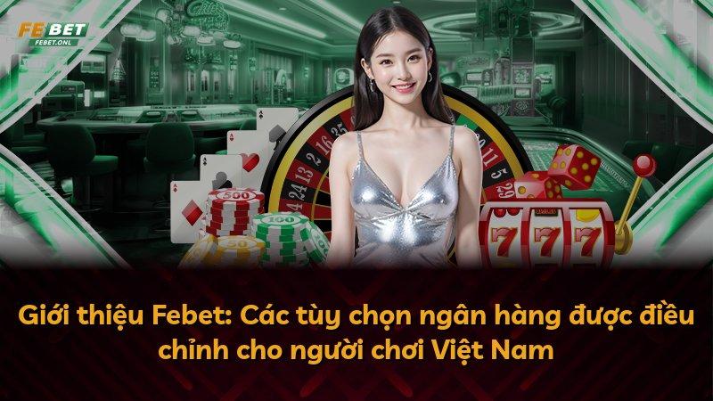 Giới thiệu Febet: Các tùy chọn ngân hàng được điều chỉnh cho người chơi Việt Nam